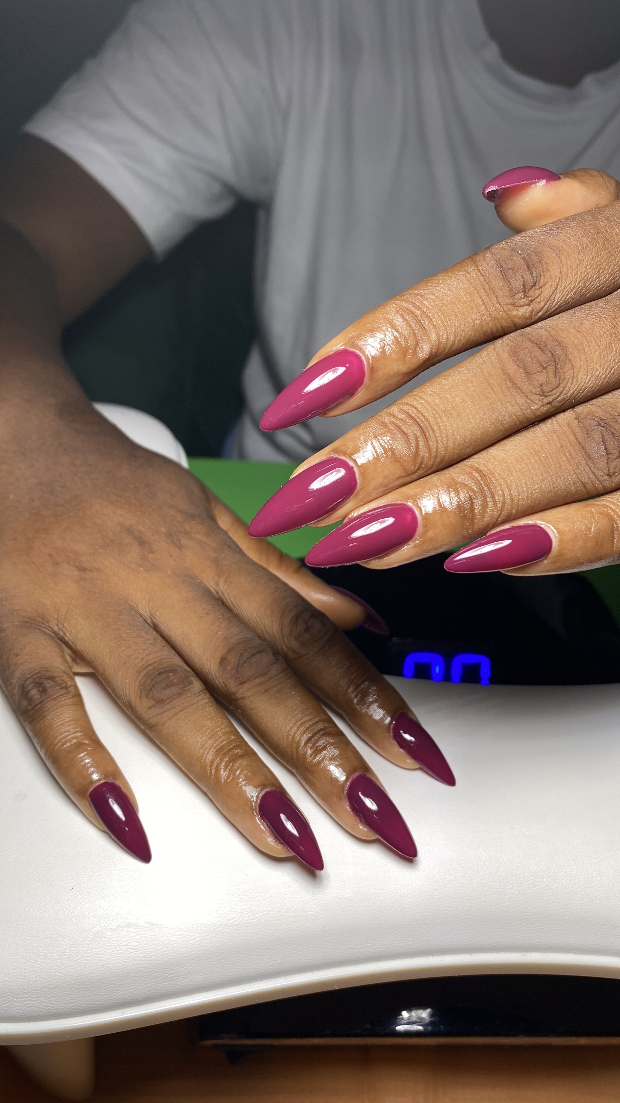 Gel X nail set example 3