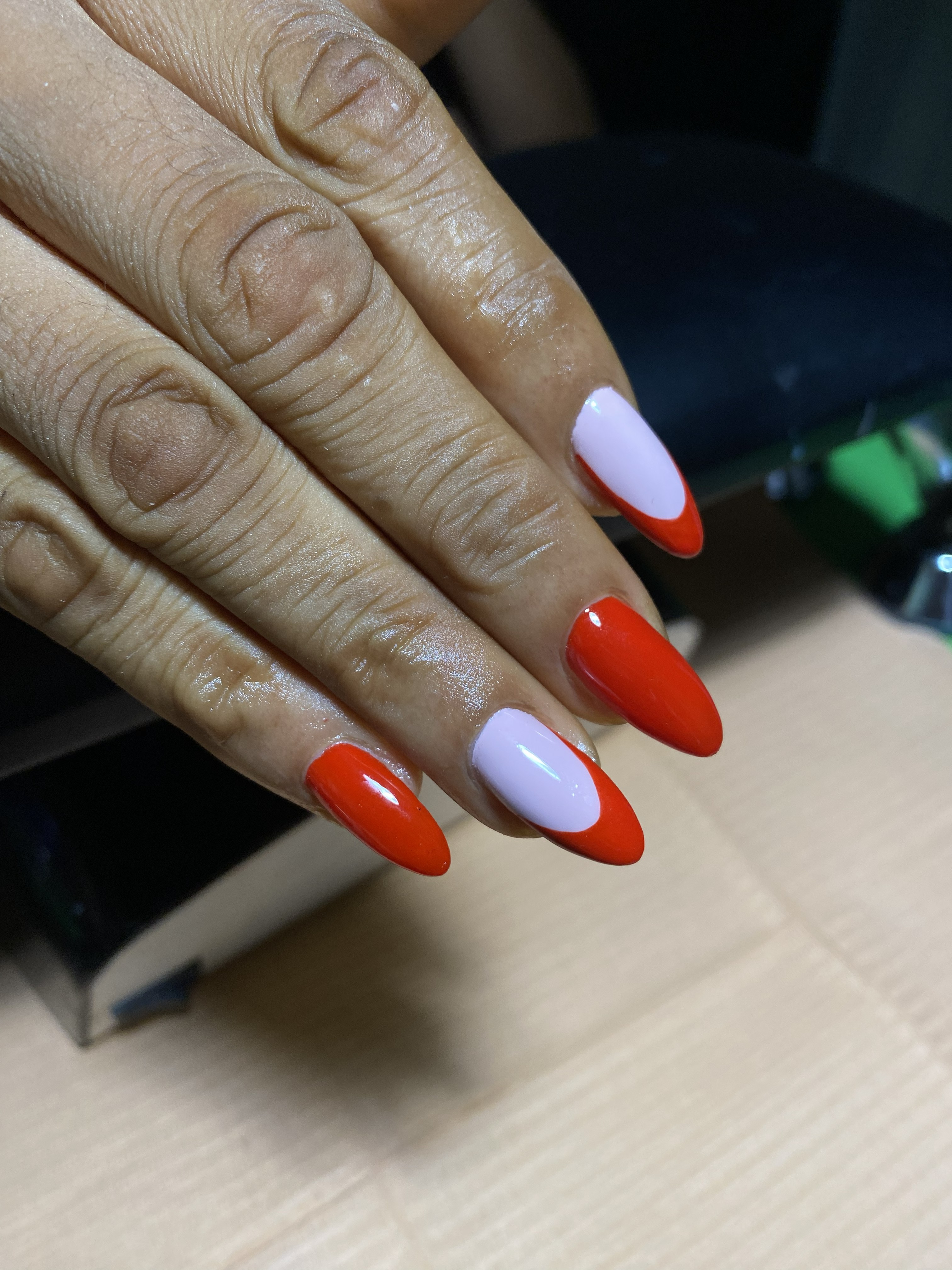 Hard Gel nail set example 7