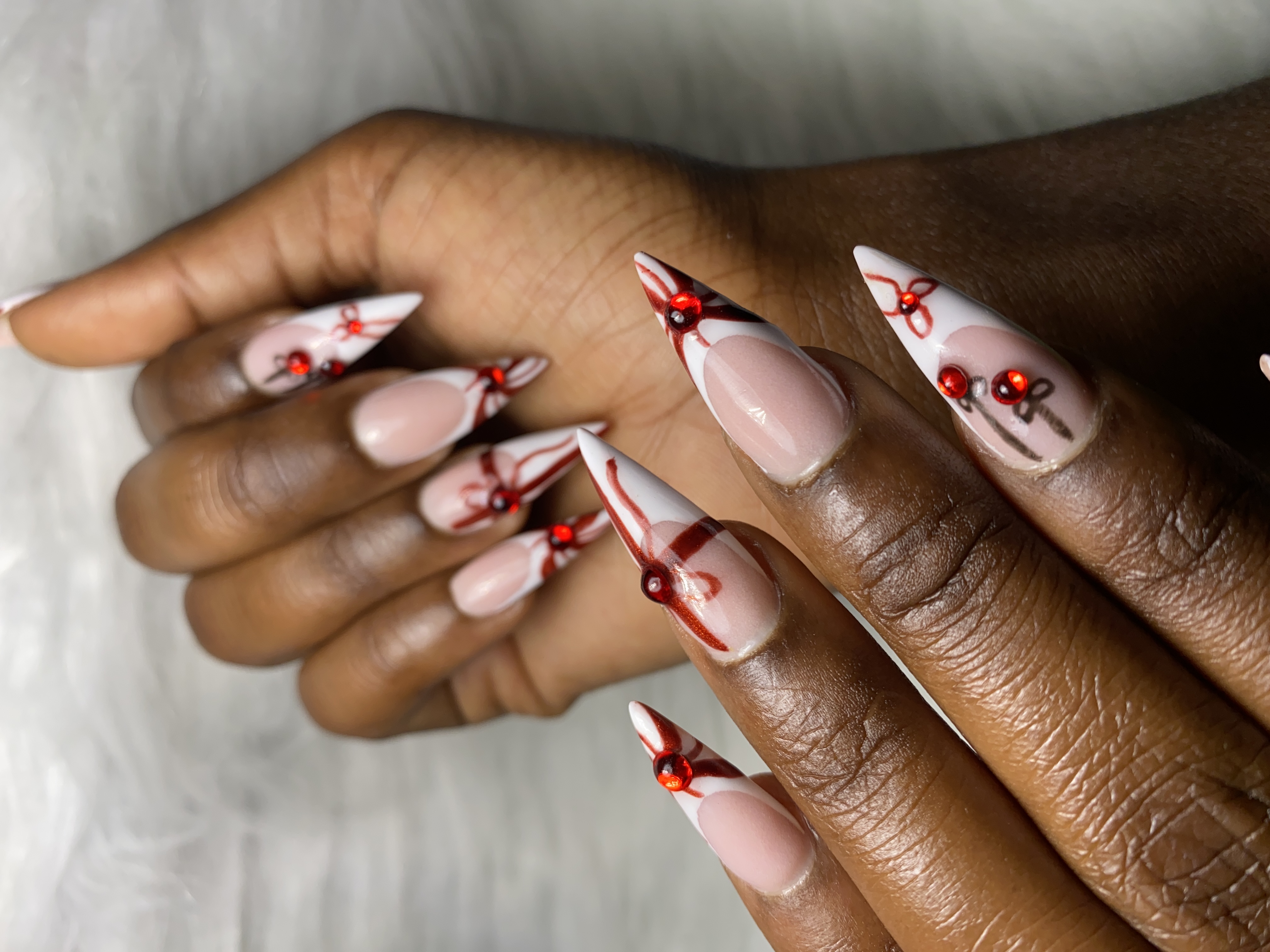 Poly Gel nail set example 2