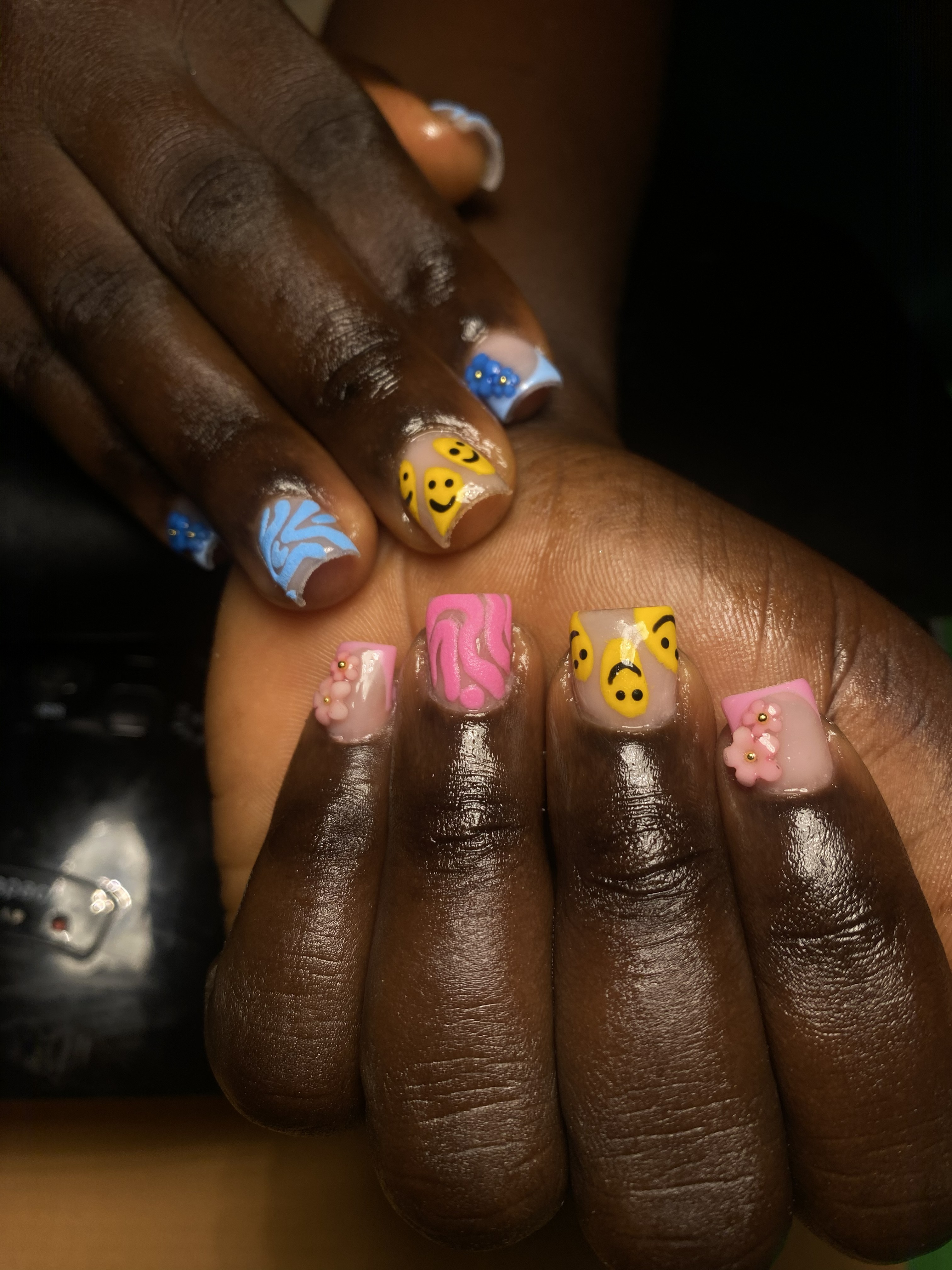 Soft Gel nail set example 1